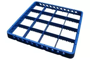 Nadstawa do kosza do zmywarki na 16 elementów, 500x500x42 mm | REDFOX, C-1116