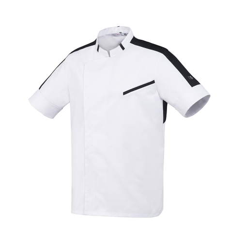 Kitel, krótki rękaw, rozmiar M, biały | ROBUR, Vemax