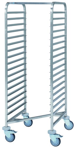 Wózek transportowy 17xGN 2/1, 660x750x1660 mm | EDENOX, CGE-21