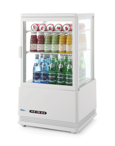 Witryna chłodnicza nastawna 58 l, biała | ARKTIC, 233610