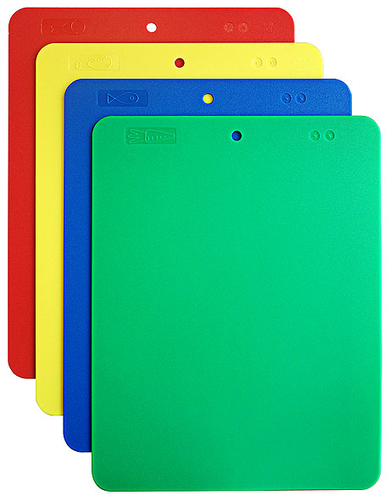 Podkładki do krojenia HACCP, 4 sztuki | CONTACTO, 1506/004