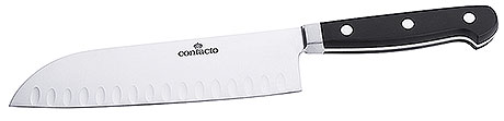 Nóż santoku ze szlifem, o długości 300 mm | CONTACTO, 3614/181