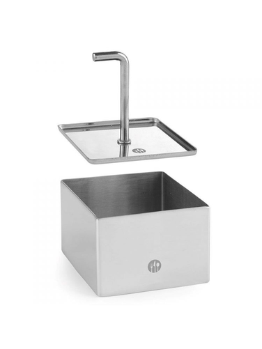 Dociskacz do formy kwadratowy 80x80 mm | HENDI, 512234