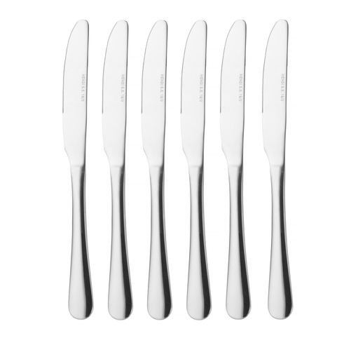 Nóż stołowy 225 mm, komplet 6 sztuk | HENDI, Profi Line