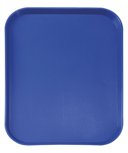 Taca z polipropylenu Fast Food, 265x345 mm, niebieska | HENDI, 878729