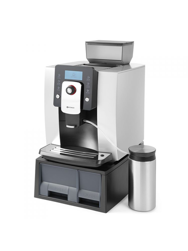 Ekspres do kawy automatyczny, srebrny | HENDI, Profi Line