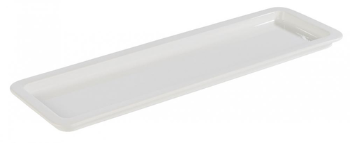 Pojemnik prostokątny z porcelany GN 2/4 530x162x60 mm, biały | APS, 82301