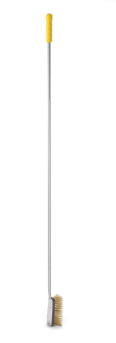 Szczotka do pieca do pizzy z mosiężnym włosiem - pionowa, 170x55x1700 mm | CODROIPO, 525647
