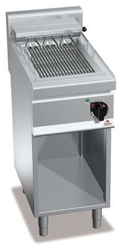 Grill elektryczny, wolnostojący, 4,08 kW, 400x700x900 mm | BERTO'S, Macros 700, Electric Grill, E7CG40M