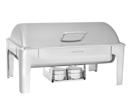 Podgrzewacz gastronomiczny uchylny GN 1/1, wysokopolerowany, 9 l, 570x405x320 mm | TECHNICA, Silver Line