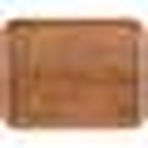 Taca laminowana prostokątna 460x360 mm, ciemne drewno oliwne | CAMBRO, Madeira