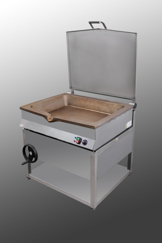 Patelnia elektryczna 40 l z żeliwną misą przechylną | SPOMASZ NAKŁO, SPOMASZ-P4OZ