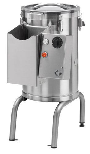Obieraczka do ziemniaków, ze stali nierdzewnej, 150 kg/h, 0,27 kW, 402x610x800 mm | RMGASTRO, C/E PPST