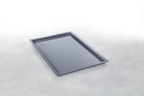 Pojemnik emaliowany w marmurek, norma piekarnicza, 600x400x20 mm | RATIONAL, 6014.1002