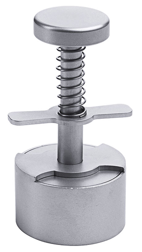 Prasa do hamburgerów ze stali nierdzewnej, o średnicy 50 mm | CONTACTO, 1358/050