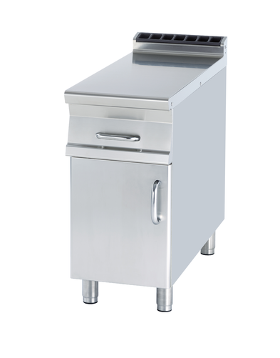 Płyta robocza z szufladą GN 1/1, 400x900x900 mm, inox | RMGASTRO, PL-94