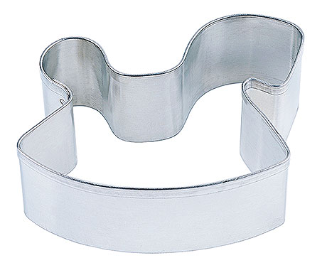 Wycinarka do ciastek w kształcie konika 55x40 mm | CONTACTO, 642/005