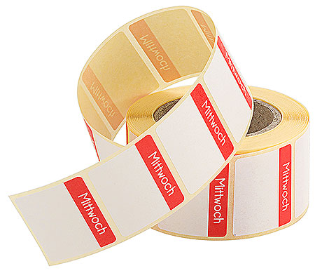 Etykiety HACCP, czerwone | CONTACTO, 4371/053