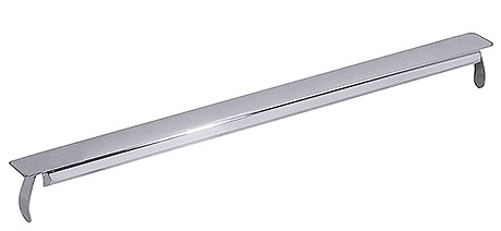 Listwa wspornikowa do pojemników GN 265 mm, z zaciskiem sprężynowym | CONTACTO, 7008/265