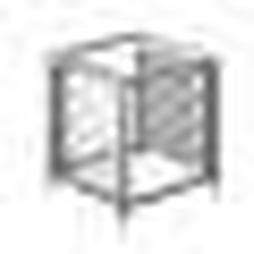 Podstawa do pieców z serii ALFA420 oraz ALFA1035, 800x747x900/950 mm | SMEG, TVL420