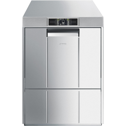 Zmywarka do naczyń z pompą spustową, sterowanie elektroniczne, kosz: 500x500 mm, 6,8 kW, 600x600x820 mm | SMEG, Topline