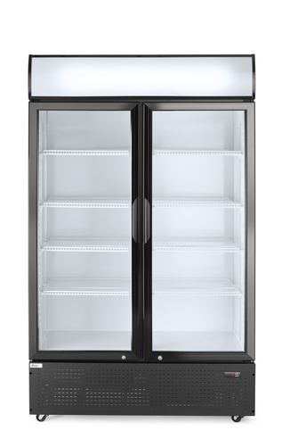 Witryna chłodnicza 2-drzwiowa, 512 l, 0,41 kW, 230V, 1120x610x1965 mm | ARKTIC, 233795