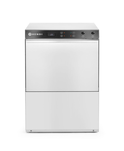 Zmywarka do naczyń, z dozownikiem detergentu i pompą spustową, sterowanie elektromechaniczne, 3,6 kW, 230V, 570x600x830 mm | HENDI, 230251