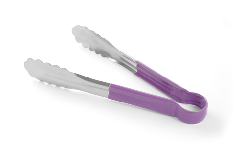 Szczypce do serwowania HACCP fioletowe, 250 mm | HENDI, 171882