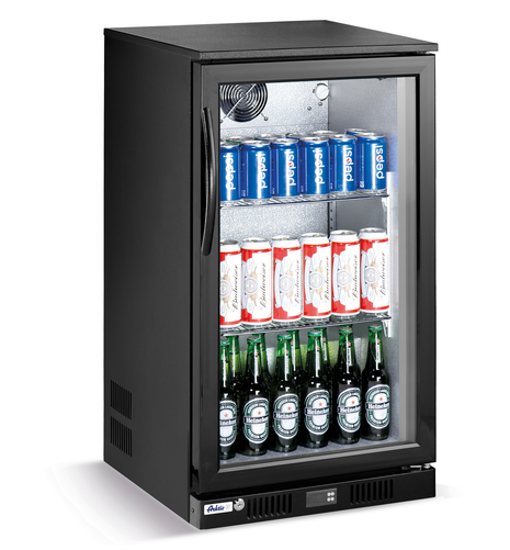 Lodówka na napoje 1-drzwiowa, 118 l, 0,15 kW, 230V, 500x500x900 mm | ARKTIC, 233900