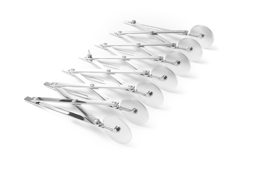 Znacznik rozstawny jednostronny, 7 ostrzy o średnicy 55 mm | HENDI, 515150