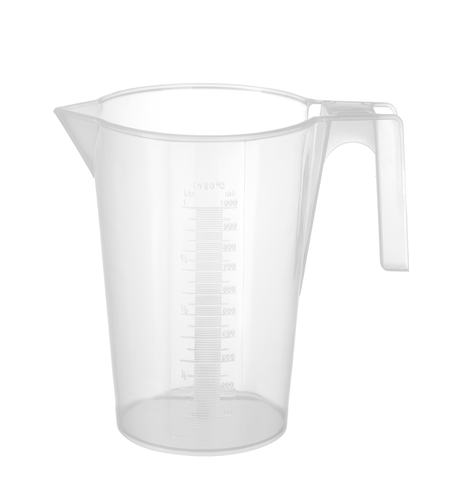 Miarka z polipropylenu piętrowalna 1 l | HENDI, 567821