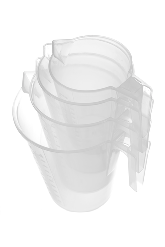 Miarka z polipropylenu piętrowalna 3 l | HENDI, 567845