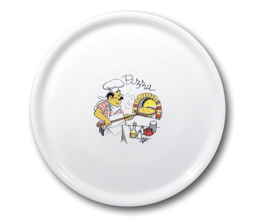 Talerz do pizzy, ø 330 mm, dekorowany | HENDI, Speciale