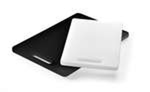 Deska do krojenia uniwersalna z uchwytem 300x200x10 mm, czarna | HENDI, Perfect cut