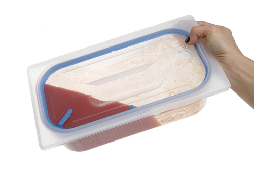 Pokrywka do pojemnika GN 1/3 z polipropylenu z uszczelką | HENDI, 881828