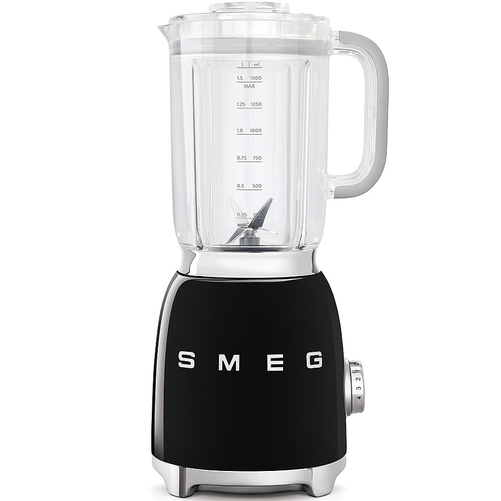 Blender kielichowy, 1,5 l, 397x197x163 mm, czarny | SMEG, 50’s Style