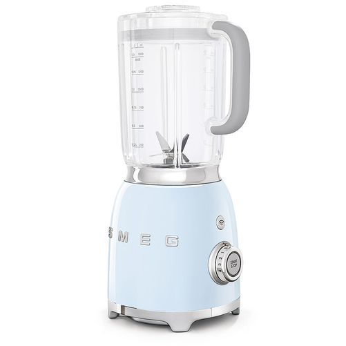 Blender kielichowy, 1,5 l, 397x197x163 mm, pastelowy błękit | SMEG, 50’s Style