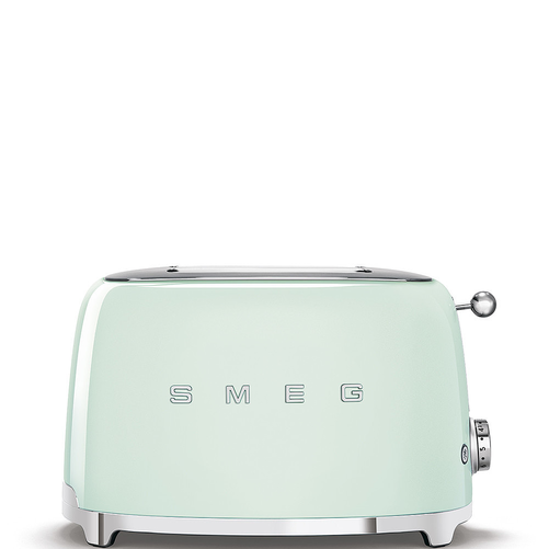 Toster na 2 kromki, 198x310x195 mm, pastelowa zieleń | SMEG, 50’s Style