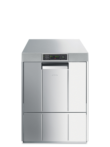 Zmywarka do naczyń z pompą spustową, sterowanie elektroniczne, 2x kosz: 500x500 mm, 5,2 kW, 600x600x820 mm | SMEG, Easyline