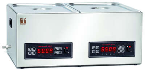 Urządzenie do gotowania sous-vide 2x20 l | VAC STAR, CSC 20/2