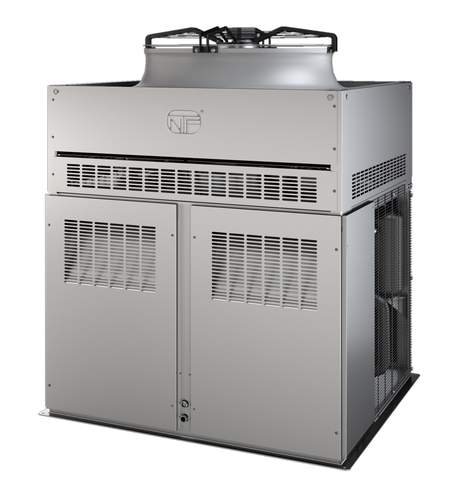 Łuskarka do lodu 5000 kg/24 h, chłodzona powietrzem, 1,6 kW, 1270x1400x1620 mm | NTF, SM 11000 A
