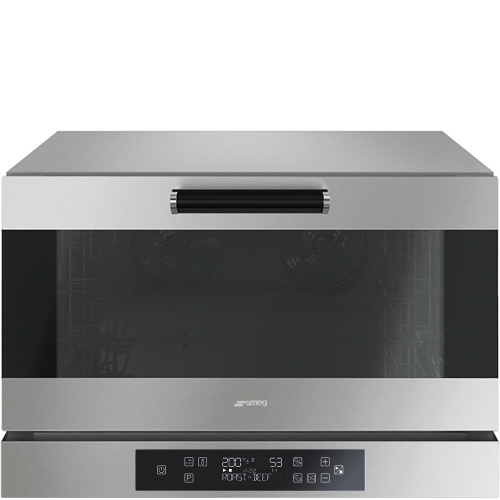 Piec konwekcyjny elektroniczny z nawilżaniem, 4x blacha 600x400 mm, 6,9 kW, 800x747x563 mm | SMEG, ALFA420EHDS