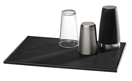 Mata ociekowa 300x150x10 mm, czarna | APS, 93166