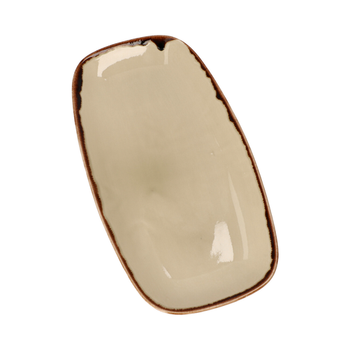 Talerz płytki prostokątny 355x189 mm | DUDSON, Harvest Linen