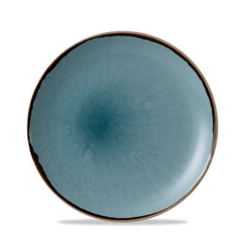 Talerz płytki okrągły 217 mm | DUDSON, Harvest Blue