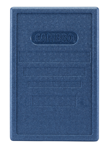 Pokrywa do pojemników EPP180, EPP180S i EPP160, 600x400x34 mm, niebieska | CAMBRO, GoBox