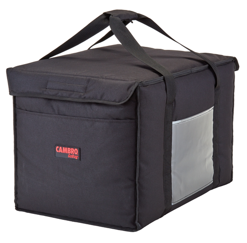 Torba nylonowa do transportu ładowana od góry na pojemniki GN 1/1, 535x355x355 mm, czarna | CAMBRO, GoBags
