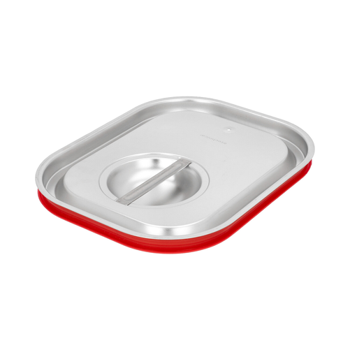 Pokrywa GN 1/2 z uszczelką silikonową ze stali nierdzewnej | TECHNICA, Platinum Line
