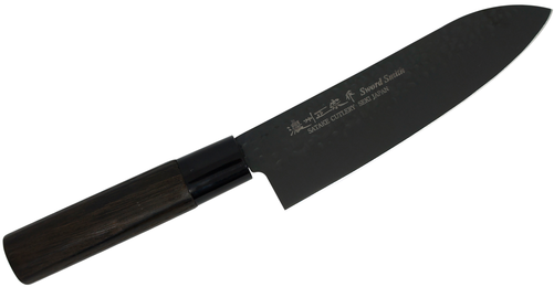 Nóż Santoku 170 mm | SATAKE, Tsuhime Black
