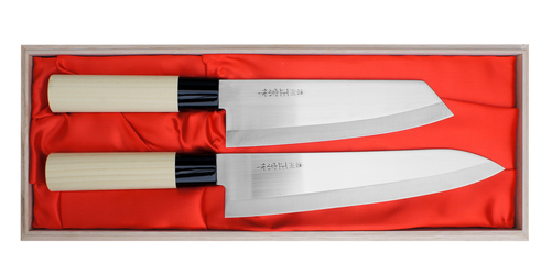 Zestaw Nóż Bunka + Szefa | SATAKE, Megumi Classic